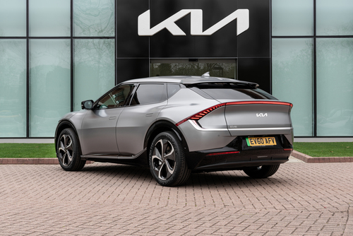 Kia EV6 Electric Car Rear Exterior
